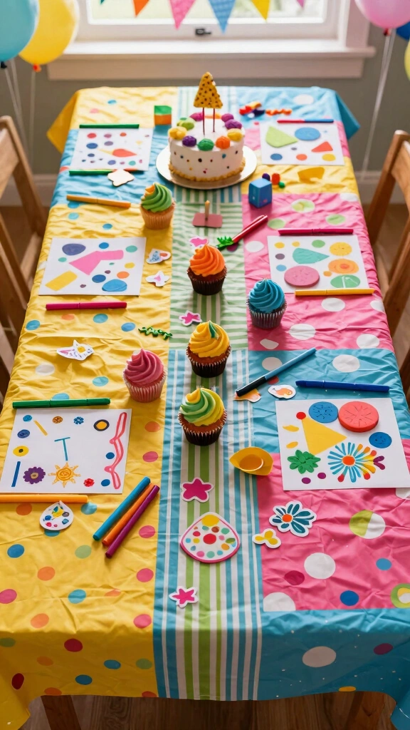 Colorful Tablecloths