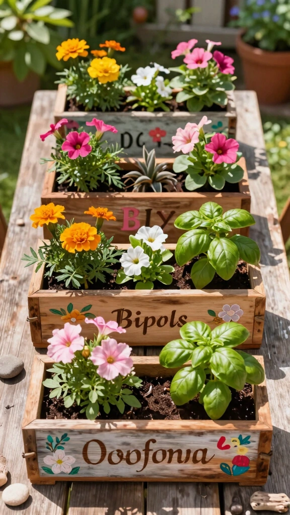 DIY Planter Boxes
