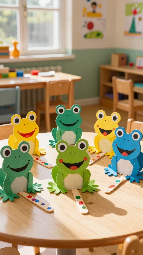 Frog Puppets