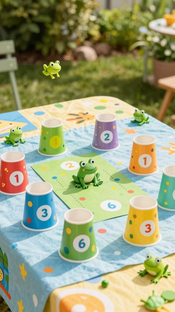 Jumping Frog Game