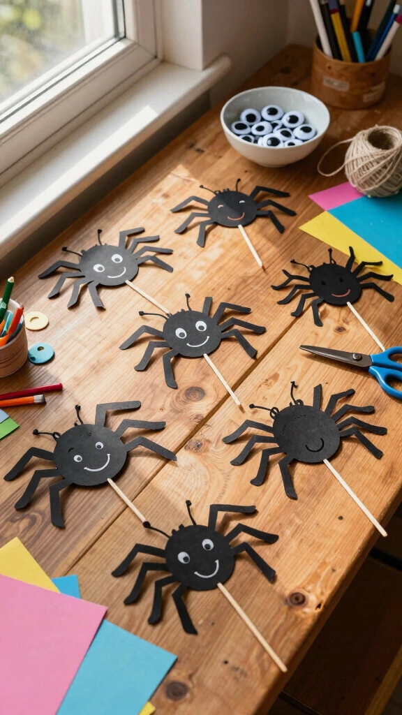 Spider Shadow Puppets