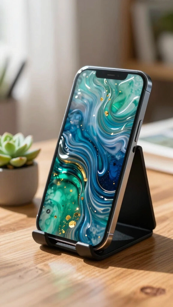 Resin Phone Stand