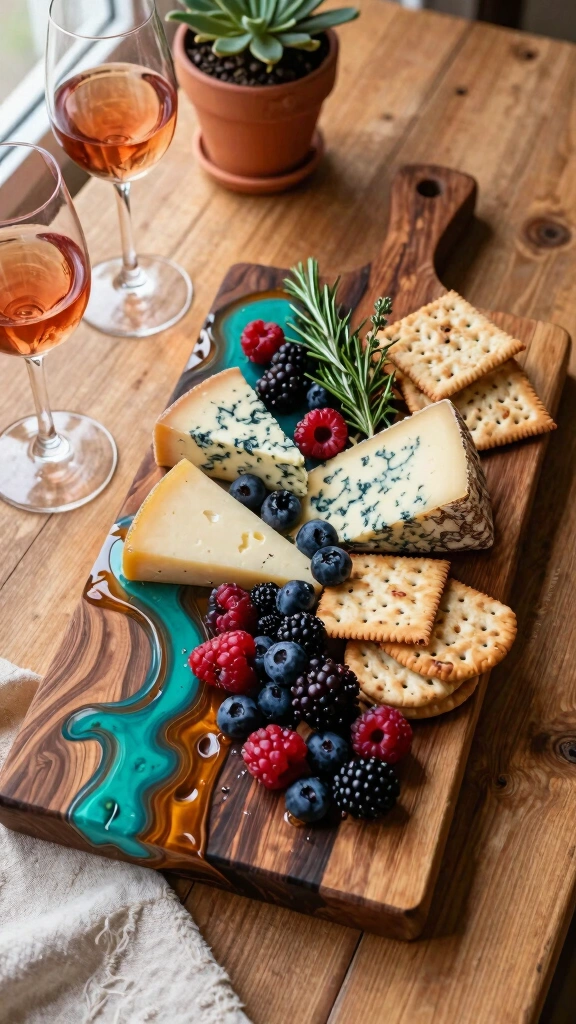 Resin Charcuterie Boards