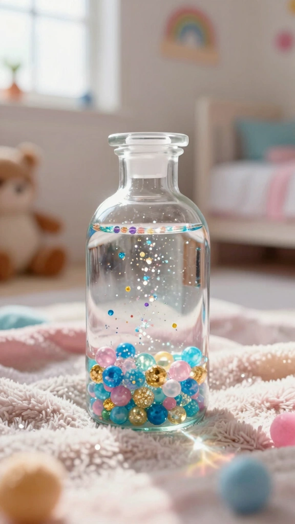 Glittery Sensory Bottles