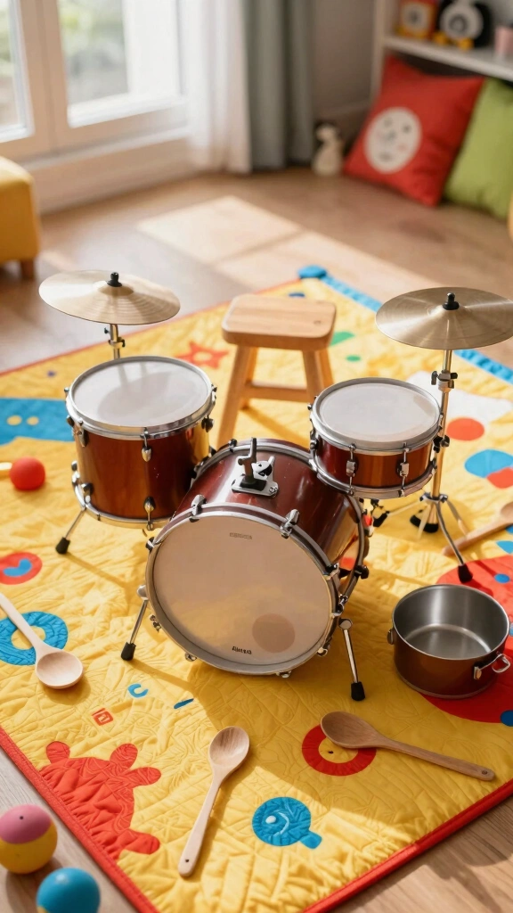 Homemade Drum Set