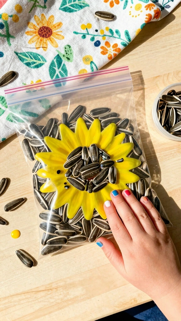 Sunflower Seeds Sensory Bag