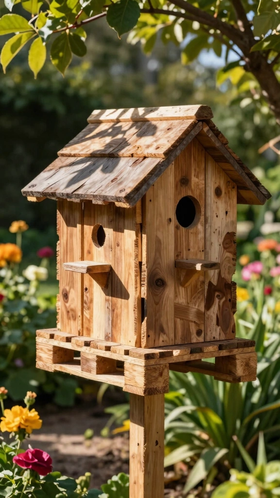 Pallet Birdhouse