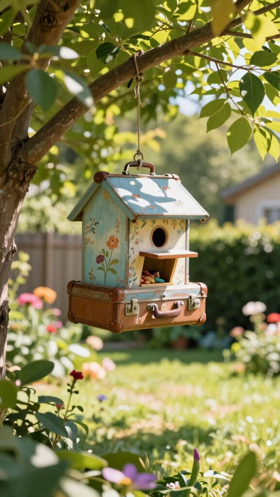 Birdhouse Suitcase