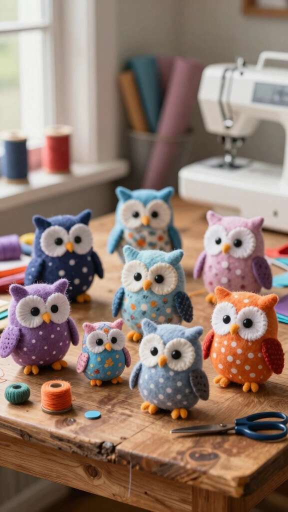 Sewing Owl Softies