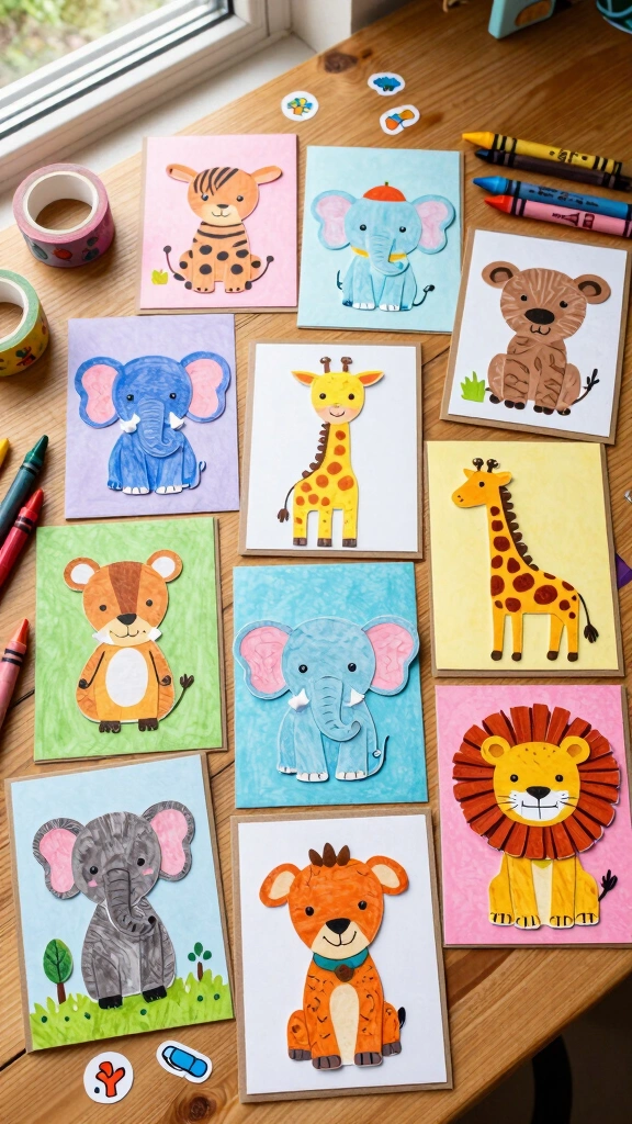 Wild Animal Greeting Cards