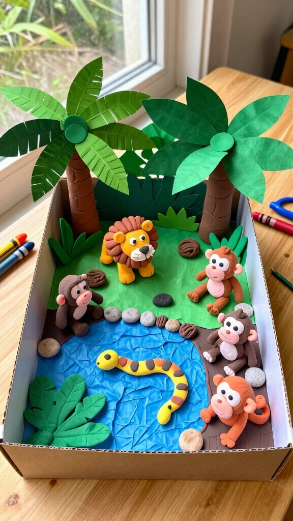 Animal Habitat Dioramas