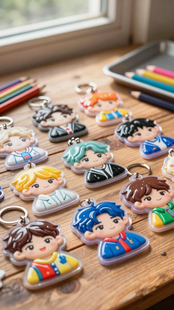 Personalized Stray Kids Keychains