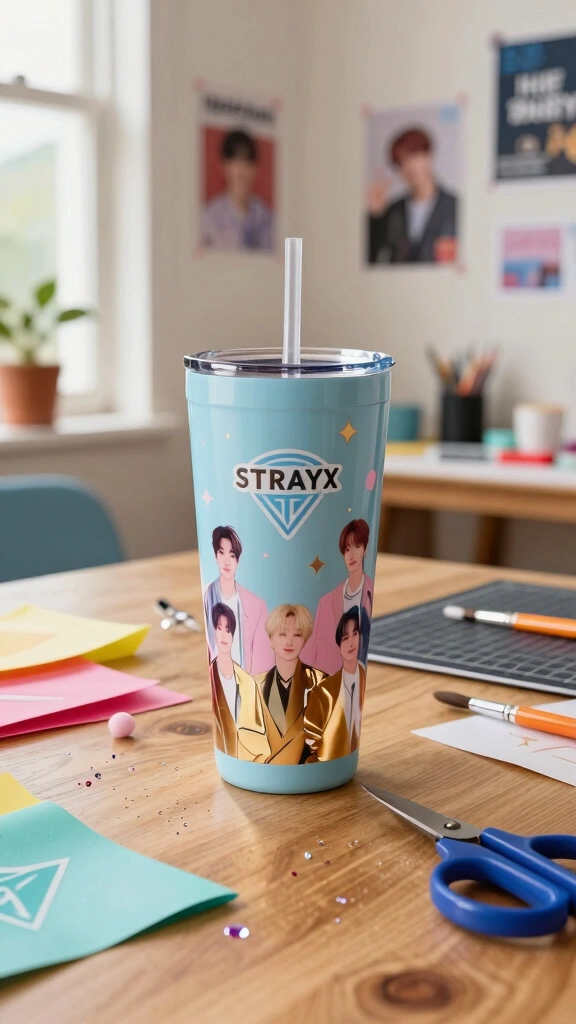 Stray Kids Themed Tumbler