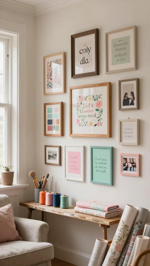 A Whimsical Gallery Wall