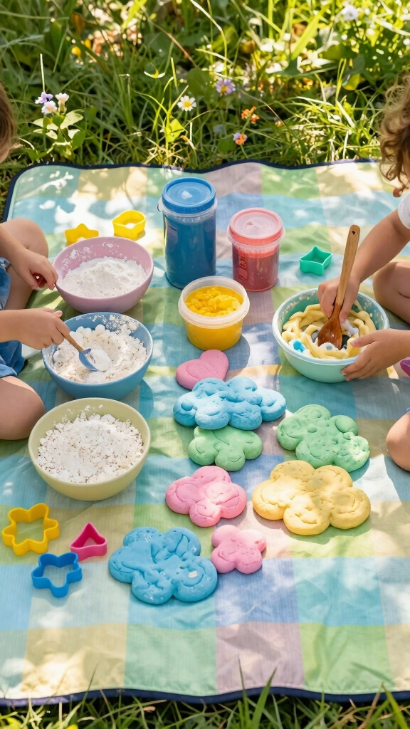 Cloud Dough Creation