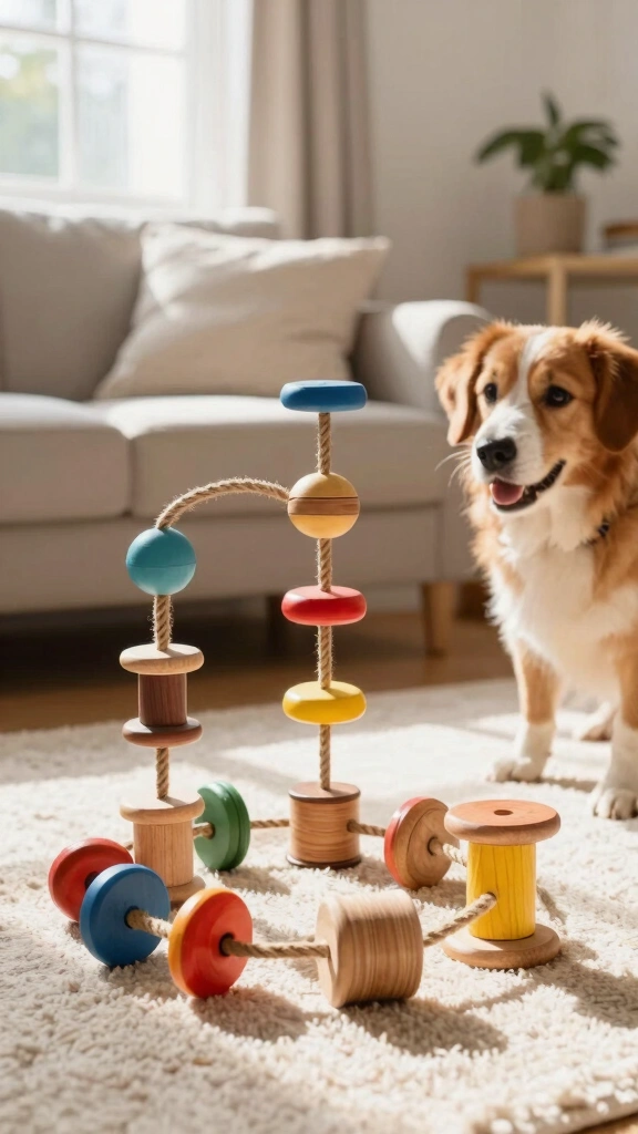 Spool Pet Toy