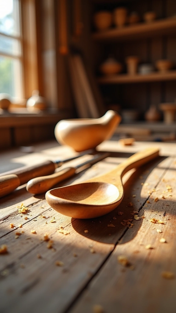 Wooden Spoon Carving
