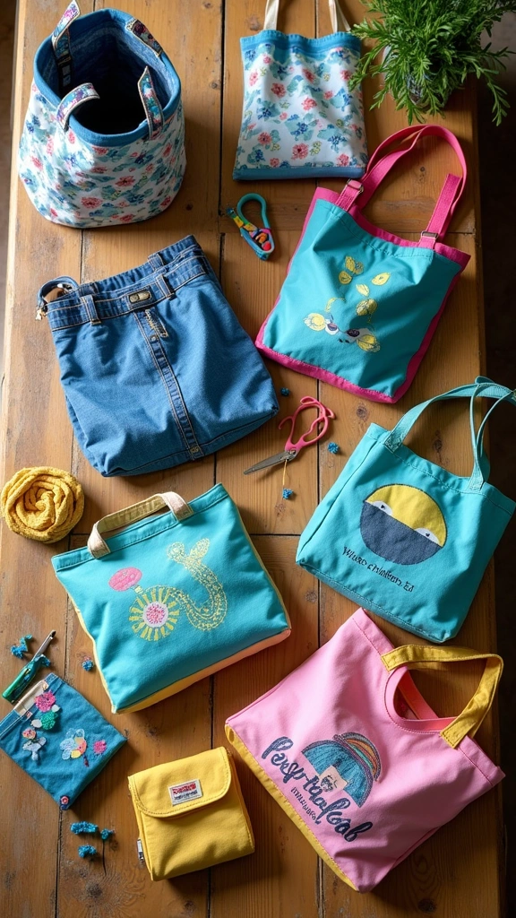 Upcycled Tote Bags