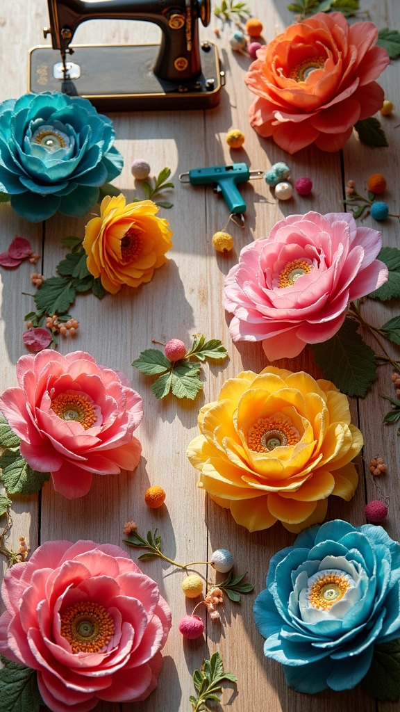 Fabric Flowers