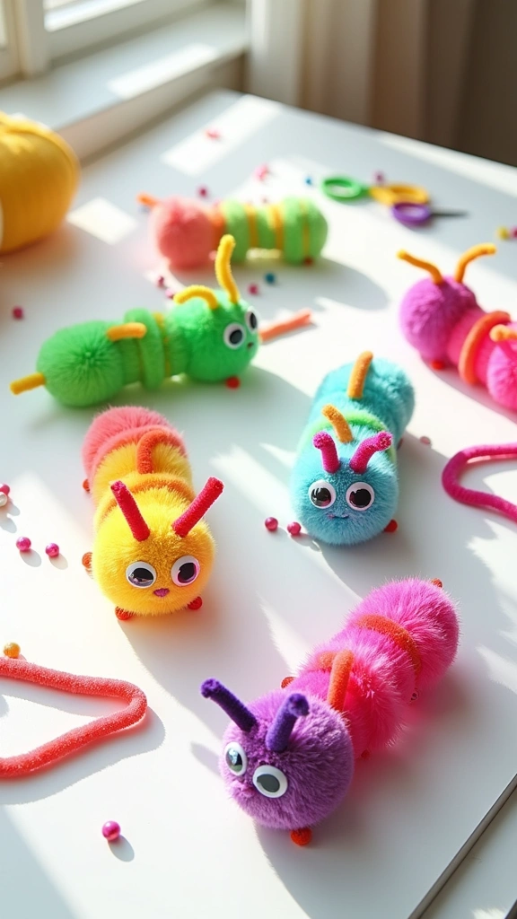 Pipe Cleaner Caterpillar