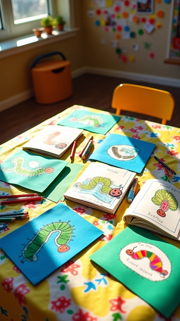 Caterpillar Storybook Craft