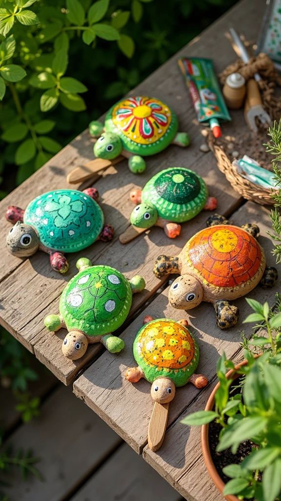Turtle Garden Markers