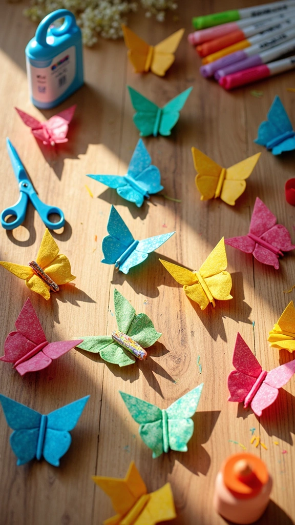 Origami Butterflies