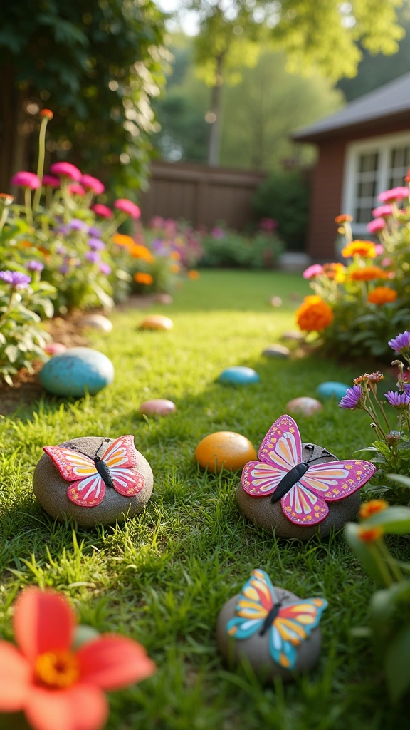 Butterfly Garden Art