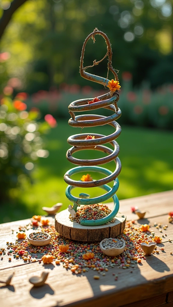 Unique Bird Feeder