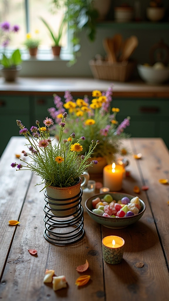 Spring Table Centerpiece
