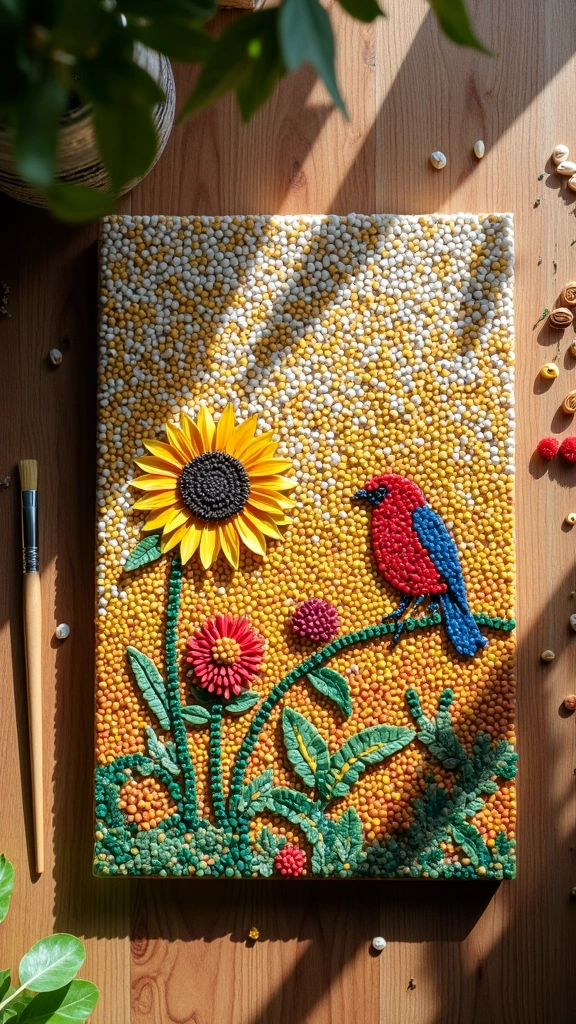 Bird Seed Art