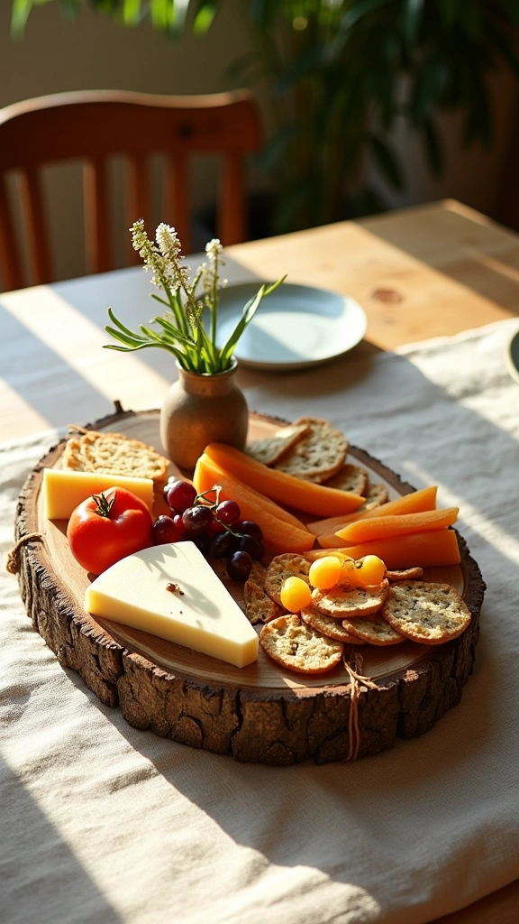 Tree Branch Serving Tray