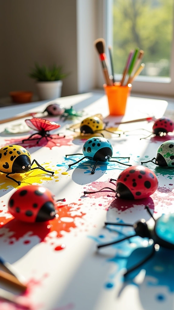 Blow Paint Bugs