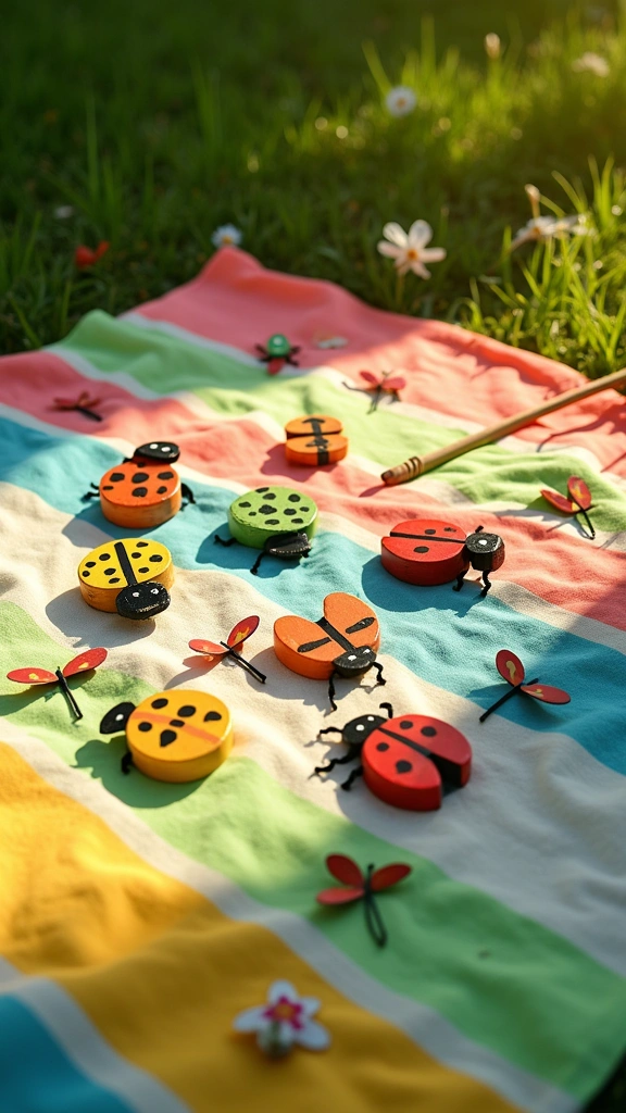 Magnetic Insect Game