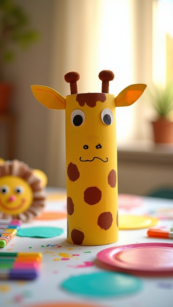 Toilet Paper Roll Giraffe