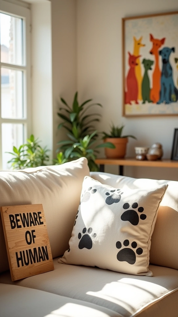 Pet-Themed Home Decor