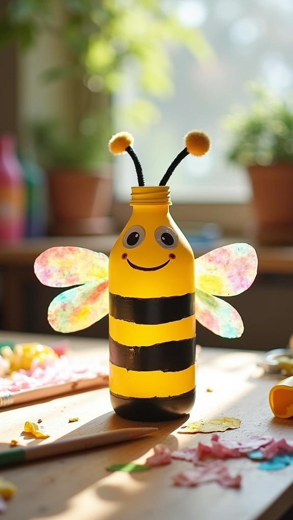 Recycled Bottle Bee