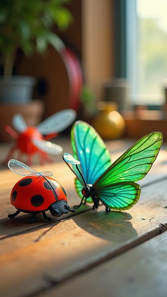 3D Printed Insect Models