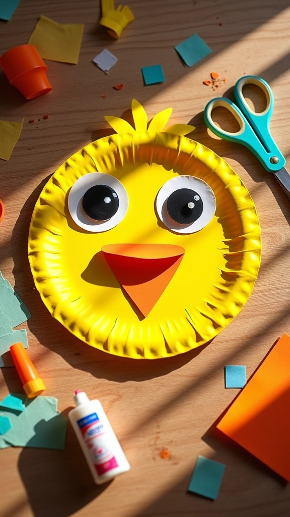 Paper Plate Duck