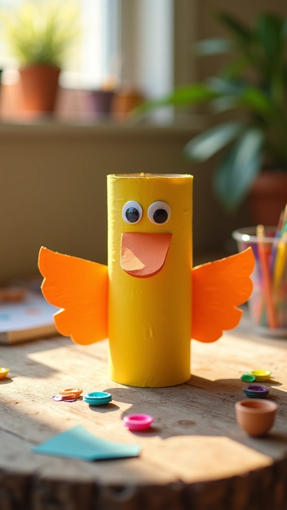 Toilet Paper Roll Duck