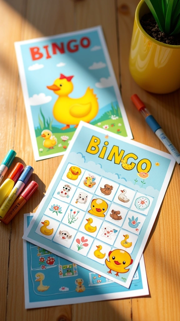 Duck-themed Bingo