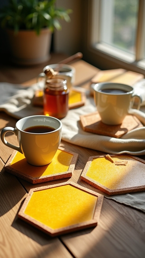 Honeycomb Coasters