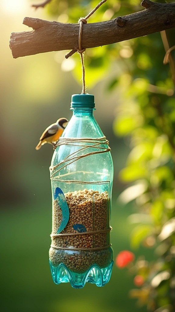 Soda Bottle Feeder