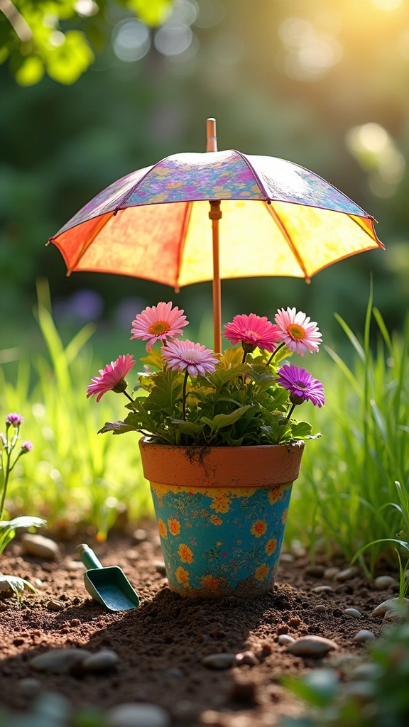 Umbrella Flower Pots