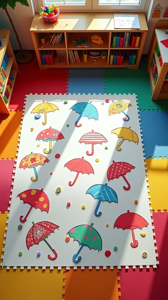 Umbrella Search and Find Game