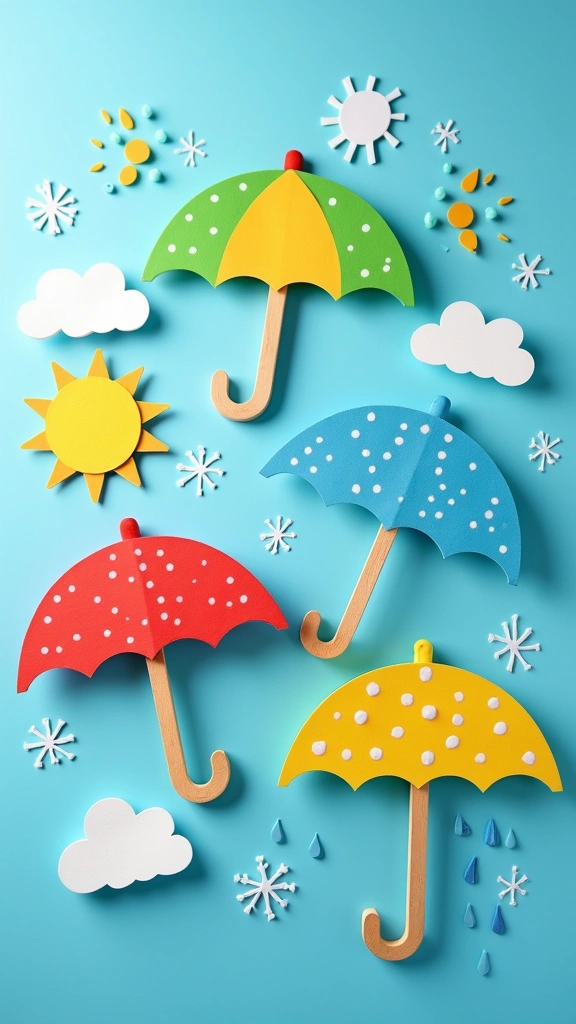 Umbrella Weather Chart