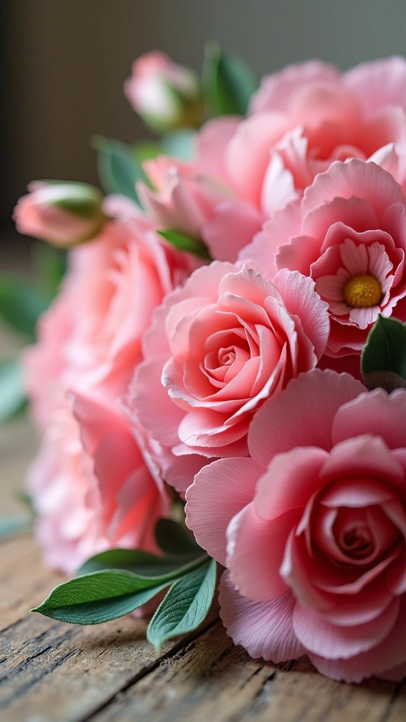 Pink Paper Flowers