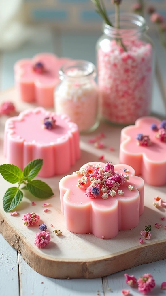 Pink Handmade Soap