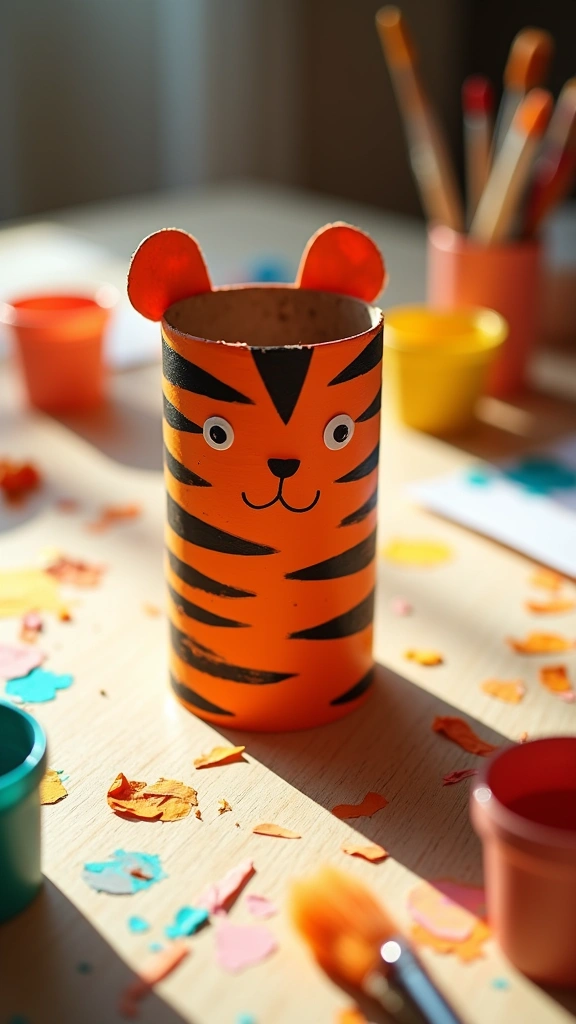 Toilet Roll Tiger