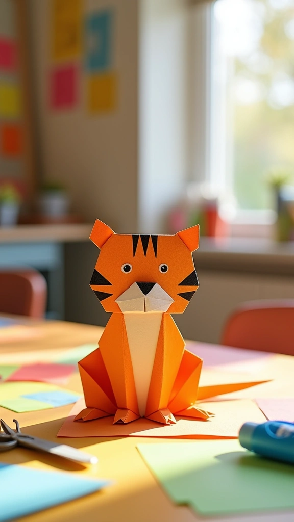 Tiger Origami